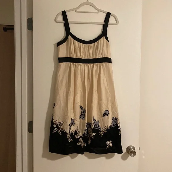 BCBGMaxAzria | Dresses | Bcbg Silk Floral Dress | Poshmark